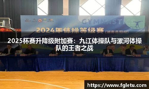 2025杯赛升降级附加赛：九江体操队与漯河体操队的王者之战
